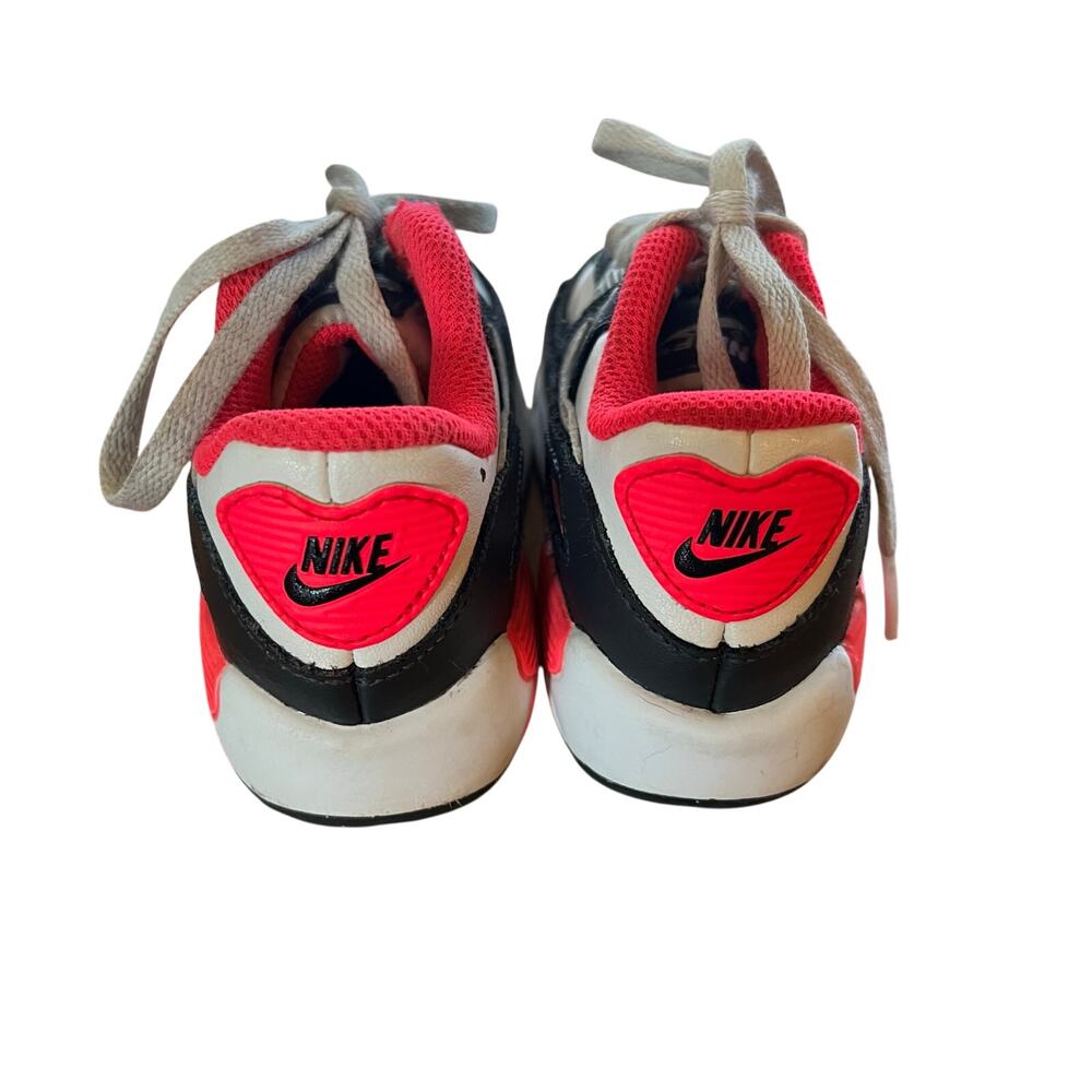 Nike Air Max 90 Toddler Anthracite White Hyper Pink 6C - Picture 2 of 9
